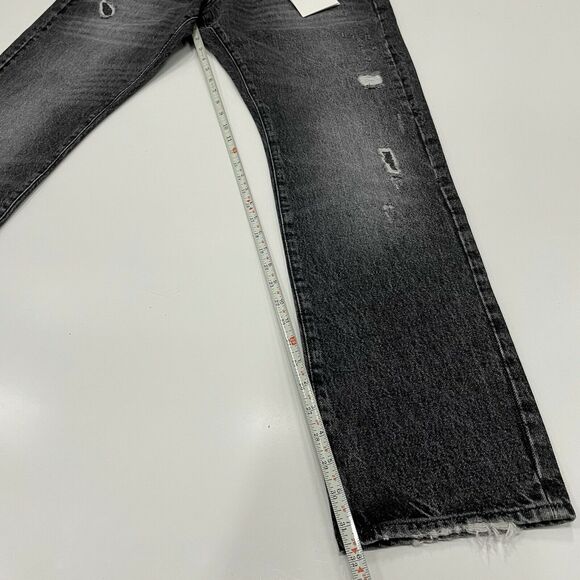 Ovadia & Sons New York Men's Straight Taper Jeans 003 Black Denim Size 32 NWT - Picture 8 of 12